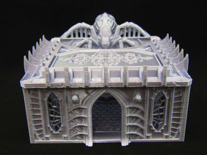 Dark Elf Unholy Chapel Church Scatter Terrain Scenery 3D Printed Mini Miniature