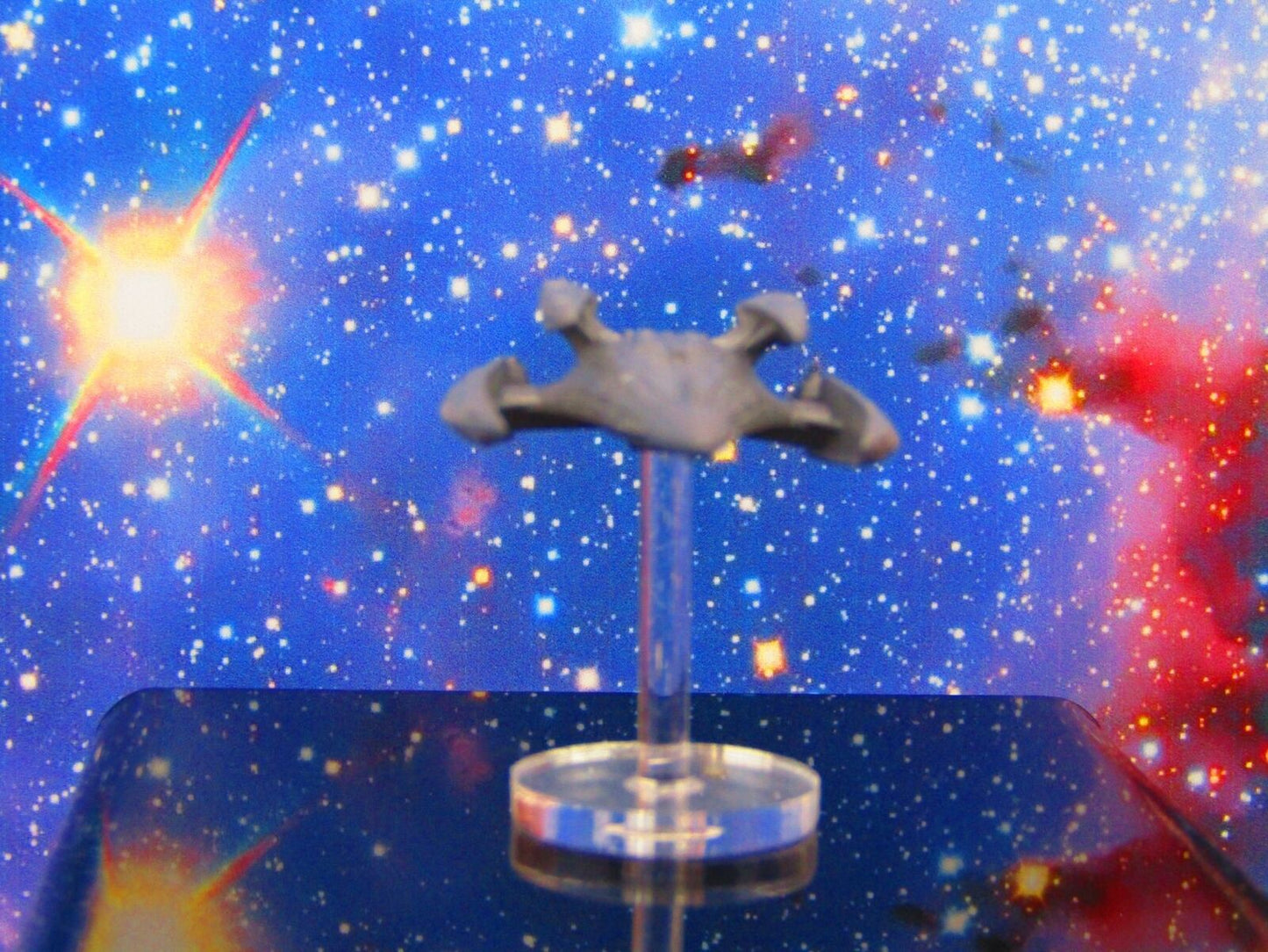 Kshellik Corvette Frigate Mass 2 W/ Flight Stand & Rod Astra Nebula Billion Suns
