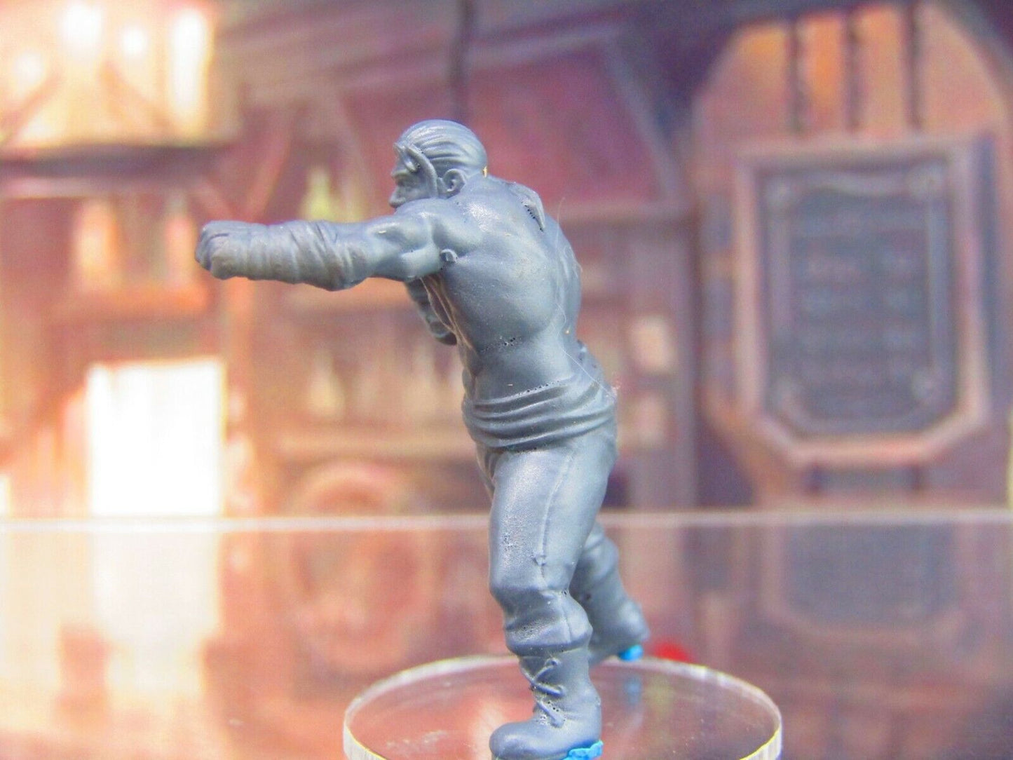 Human Boxer Bar Room Brawler B Mini Miniature Figure 3D Printed Model 28/32mm