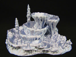Wet Cavern Cave Mineral Pools Scatter Terrain Scenery 3D Printed Mini Miniature