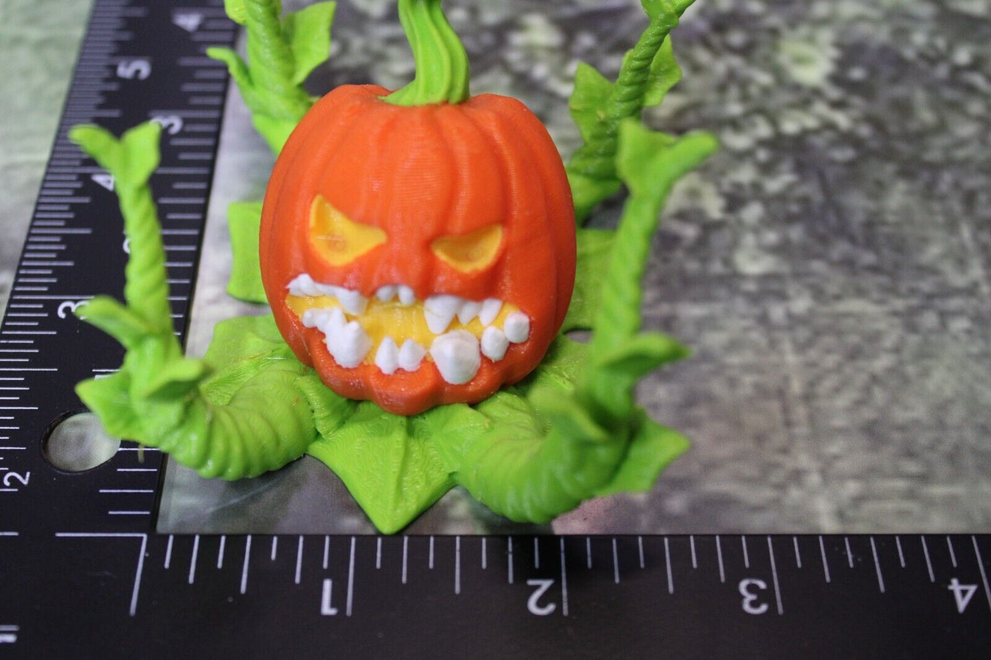 3pc Color Patchmaster Pumpkin Monster Encounter D&D Halloween Mini Miniature