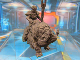 Mounted Bounty Hunter Rider on Uscon Mini Miniature 3D Printed Model 28/32mm