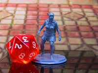 
              Female Rogue Assassin Mini Miniature Model Character Figure 28mm/32mm Scale
            