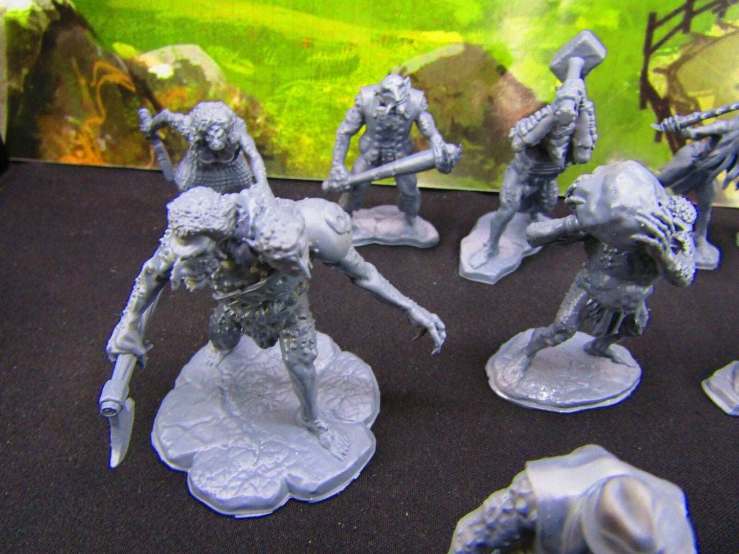 13 Trolls Monsters Lot Set  Mini Miniature Model Character Figure