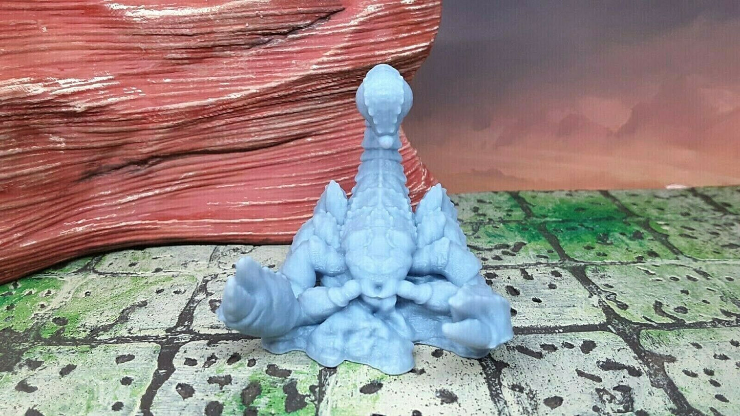 Giant Desert Scorpion Mini Miniature 28mm Figure for RPG Tabletop Games D&D