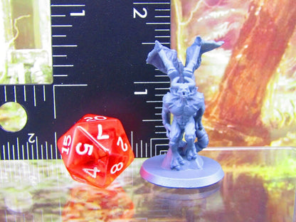 4pc Incubus, Succubus and Imps Demon Set Mini Miniatures 3D Printed Resin Model