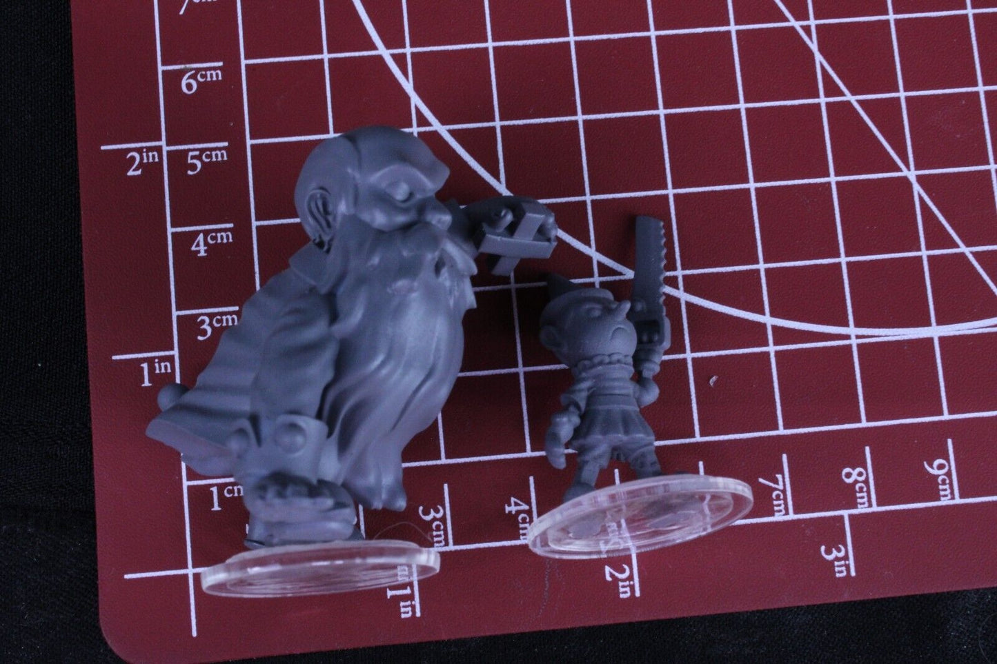 Giant Geppetto & Pinocchio Mini Miniature RPG Tabletop Gaming Wargaming D&D