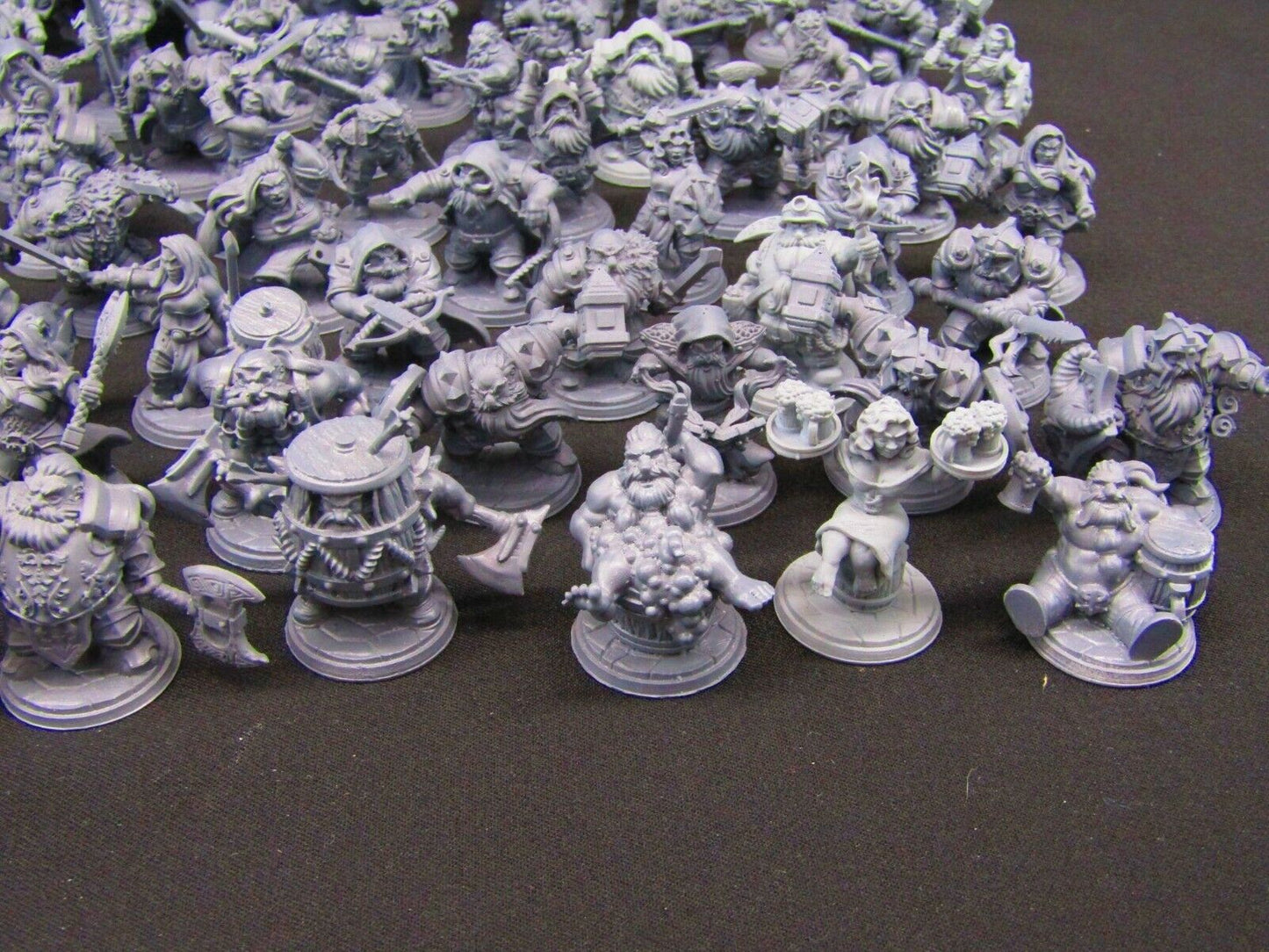 61pc Hold my Dwarf Set Mini Miniatures 3D Printed Player Characters NPC 28/32mm