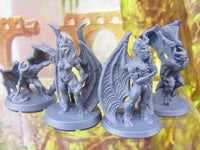 
              4pc Incubus, Succubus and Imps Demon Set Mini Miniatures 3D Printed Resin Model
            