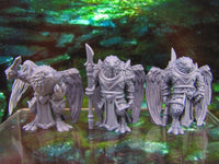 
              3pc Aarakocra Birdmen Warriors Mini Miniatures 3D Printed Model 28/32mm Scale
            