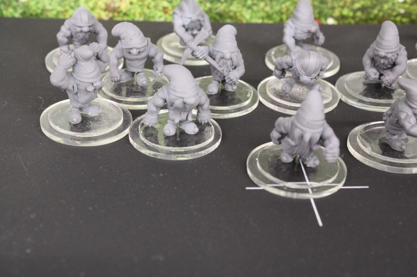 16pc Dwarven Team Mini Miniature Player Tabletop Blood Fantasy Football Bowl