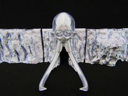 Mammoth Entryway Cliffs 5pc Modular Set Scatter Terrain Scenery 3D Printed Mini