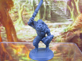 Gnoll Warrior Swordman Mini Miniatures 3D Printed Resin Model Figure 28/32mm