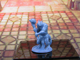 Lizardfolk Fighter Mini Miniature Model Character Figure 28mm/32mm Scale RPG