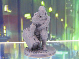 Alien Mafia Syndicate Undercover Courier Mini Miniature Figure 3D Printed Model