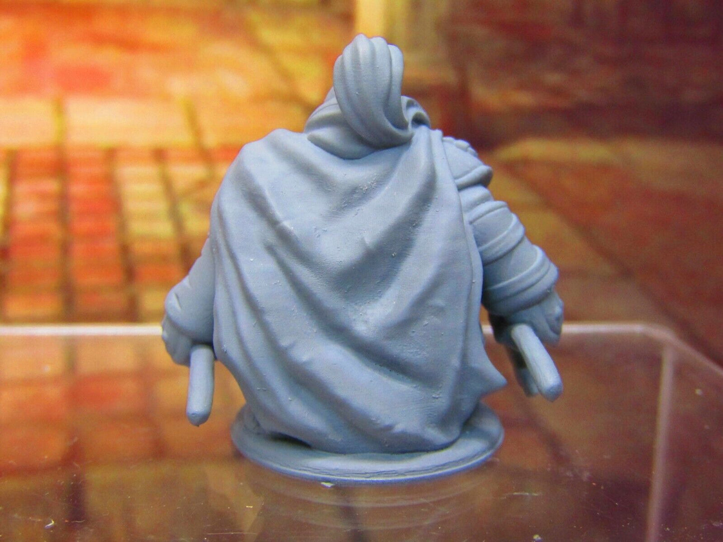 Dwarven Rogue Thief Assassin Mini Miniature Dwarf 3D Printed Model 28/32mm Scale