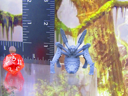 4pc Giant Dire Spiders and Minions Set Mini Miniatures 3D Printed Resin Model