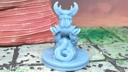 Catfolk Seer Mini 28mm Miniatures Figure Tabletop Gaming D&D 3D Printed Resin