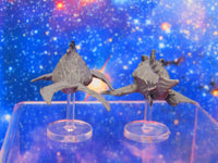 
              Space Whales Pair Creatures of the Cosmos Starfinder Fleet Scale Starship Mini
            