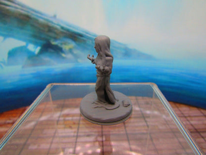 Drowned Sea Witch Siren Wight Ghost Mini Miniature 3D Printed Model 28/32mm