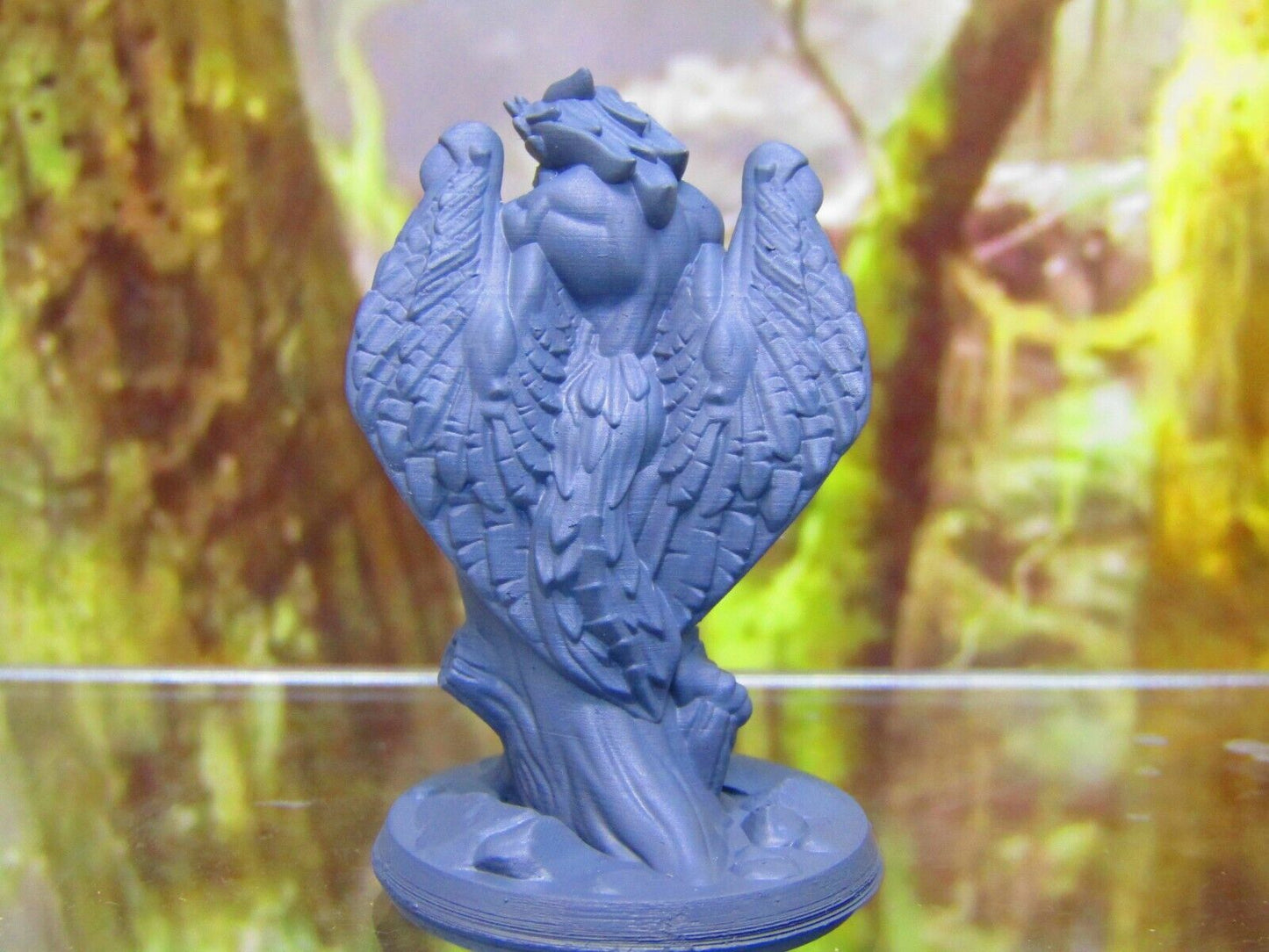 Bird Faced Harpy Perched Mini Miniature Figure 3D Printed Model 28/32mm Scale