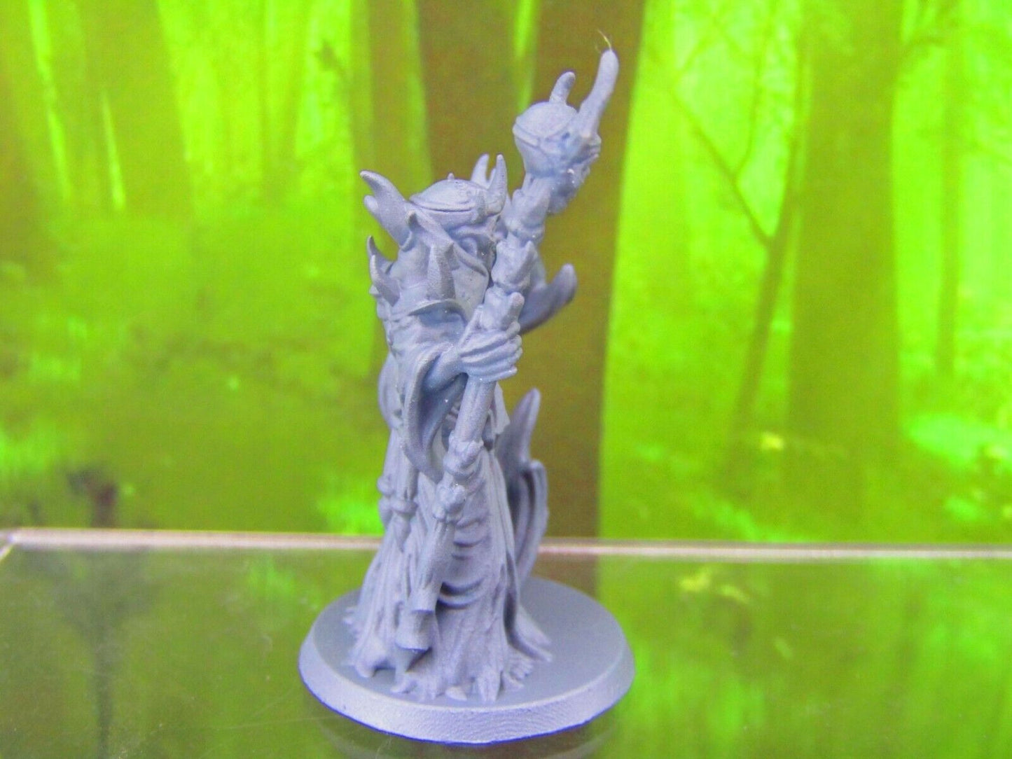Lich Necromancer Mage Mini Miniatures 3D Printed Resin Model Figure 28/32mm