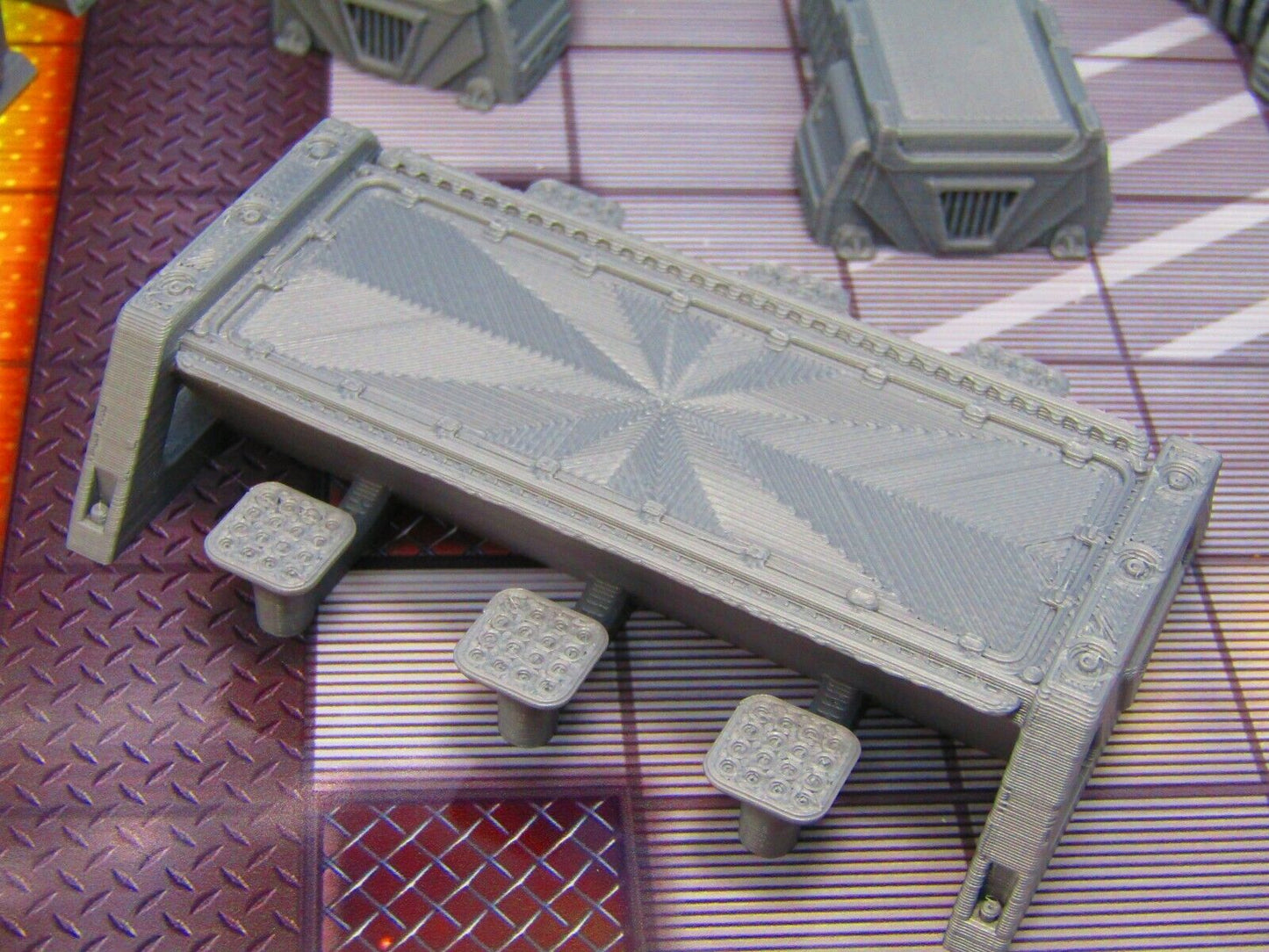 12 pc Barracks Lockers, Beds & Tables Miniature Scatter Terrain Scenery