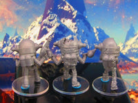
              3pc Skeletal Zeta Alien Invader Set Mini Miniature Model Character Figure
            