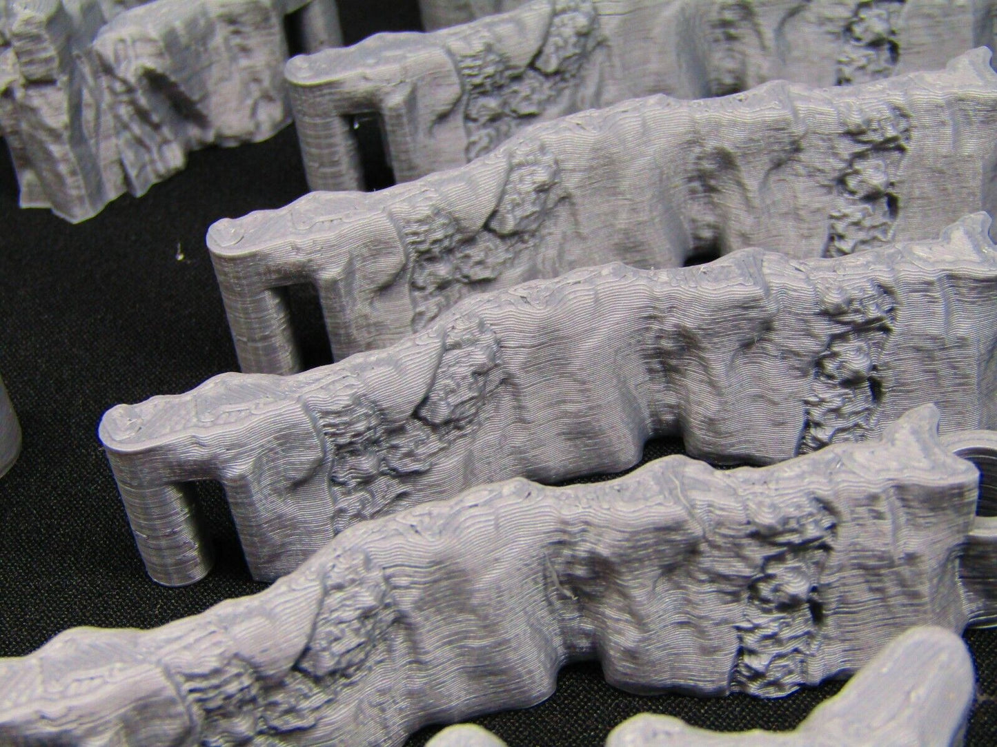 24 Piece Ore Mines DungeonSticks Map Building Wall Tile Set Scenery Terrain