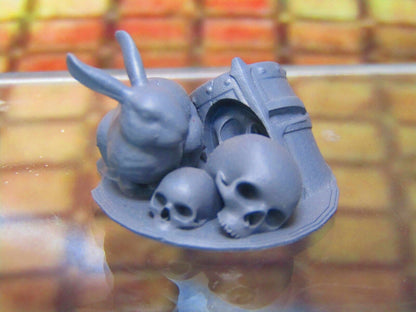 Killer Rabbit of Caerbannog Monty Python Miniature Mini 3D Printed Resin