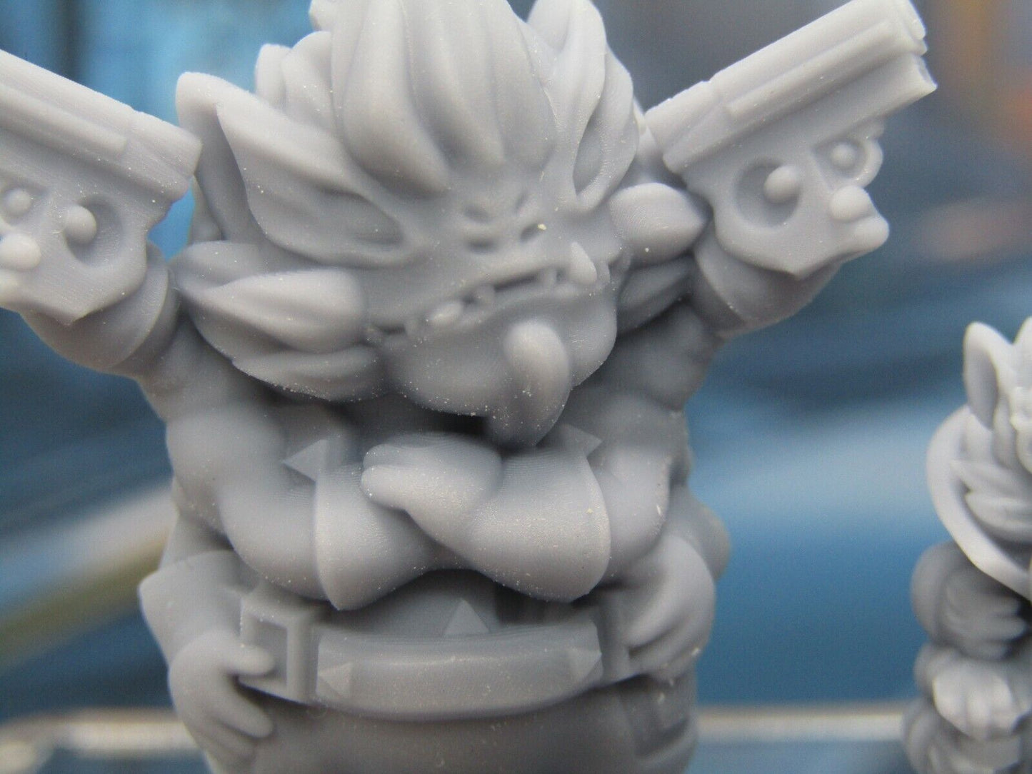 Furry Alien Fuzzies Trio Mini Miniature Scatter Terrain Scenery 3D Printed Model