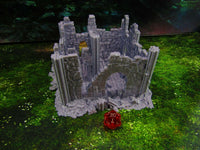 
              Ancient Old Building Battleworn Ruins 2 Scatter Terrain Scenery Mini Miniature
            