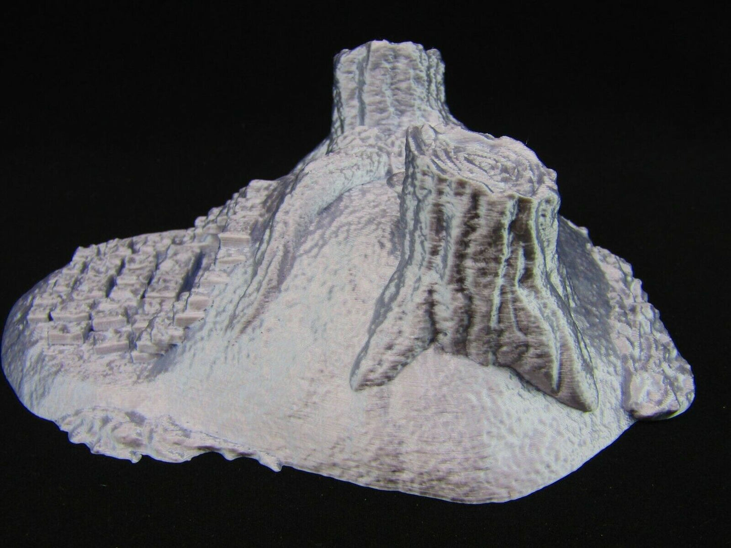 Forest Burrow / Barrow Scatter Terrain Scenery 3D Printed Mini Miniature Model