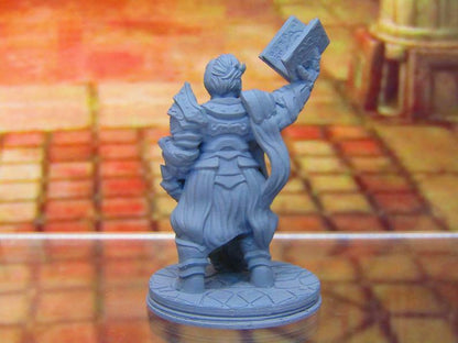 Preaching Paladin Knight Holy Order of Ash Mini Miniature 3D Printed Model