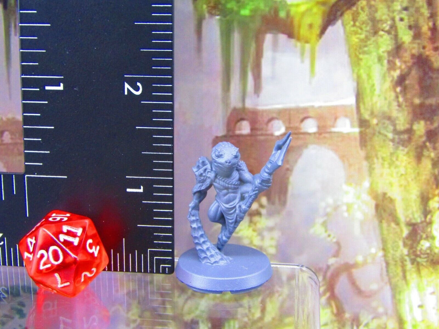 Bullywug Ranger Frogman Mini Miniatures 3D Printed Resin Model Figure 28/32mm