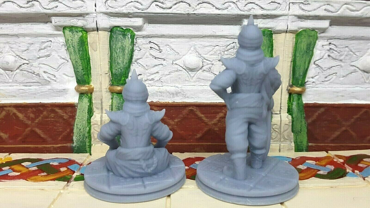 Arabian Prince Sitting & Standing Mini Miniature Figure 28-32MM Resin 3D Printed