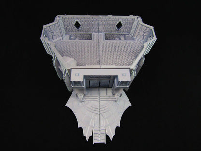 Evil Dark Palace Haunted Mansion House Scatter Terrain Scenery 3D Printed Mini
