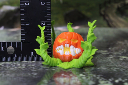 3pc Color Patchmaster Pumpkin Monster Encounter D&D Halloween Mini Miniature
