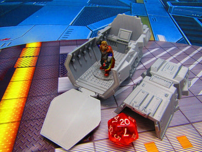 Soldier Transport Ship Miniature Mini Scatter