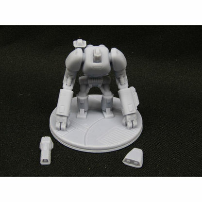 Modded R-Cee Loader Robot Droid w/ Shoulder Cannon Mini Miniature 3D Printed