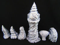 
              Sea Shell Village & Sea Tower Scatter Terrain Scenery 3D Printed Mini Miniature
            