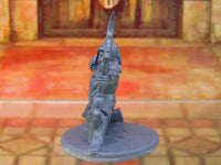 
              Dark Elf Scout Rogue Thief Archer Bowman w/ Longbow Mini Miniature Figure 3D
            