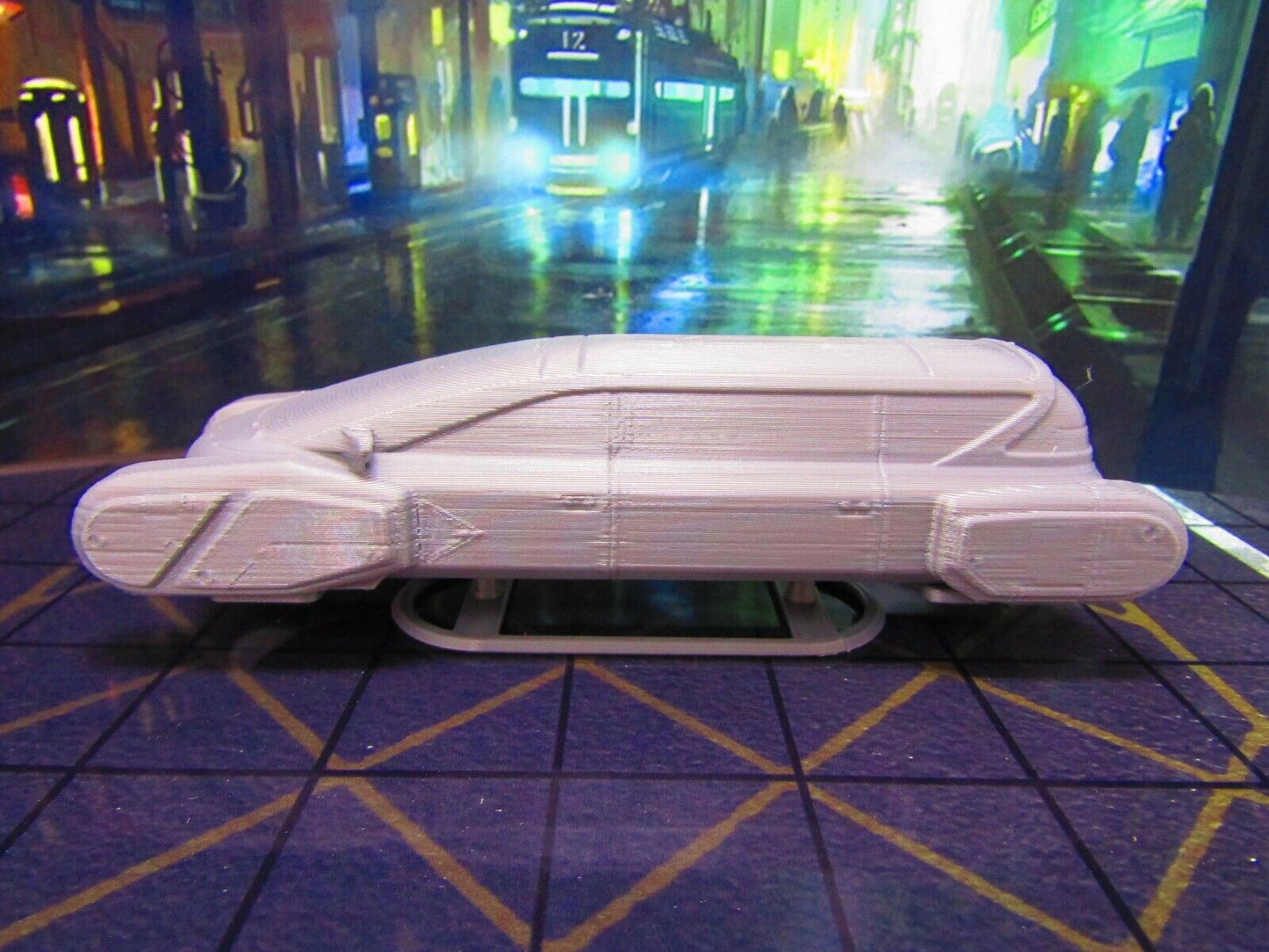 Hover Stretch Limo Car Vehicle Scatter Terrain Scenery Miniature