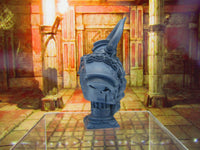 
              4" Tall Dwarven King Bust Statue Resin 3D Printed Model D&D Game Room Decoration
            