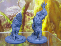 
              Wolfman Werewolf Pair Mini Miniature Figure 3D Printed Model 28/32mm Scale
            