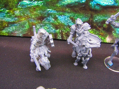 9pc Undead Skeleton Soldier & Calvary Set Mini Miniature Model Character Figure