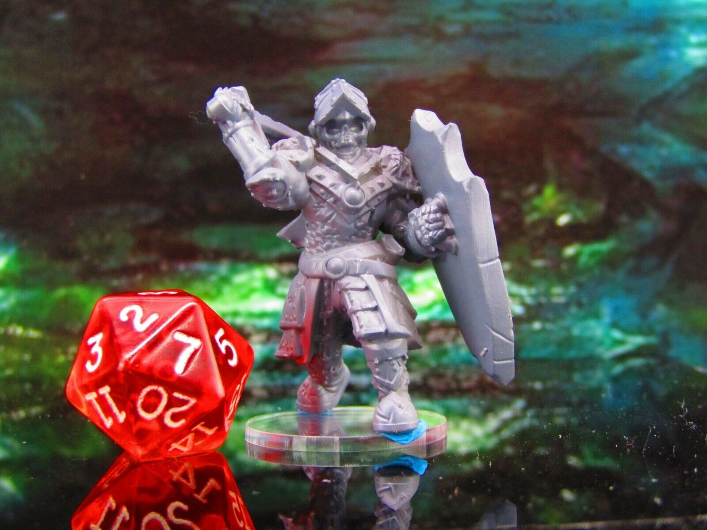 Undead Skeleton Rogue Soldier Mercenary F Mini Miniature Model Character Figure