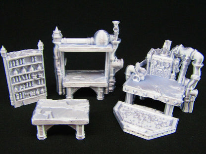 Alchemy Science Laboratory Mixing Workstation Scatter Terrain Scenery 3D