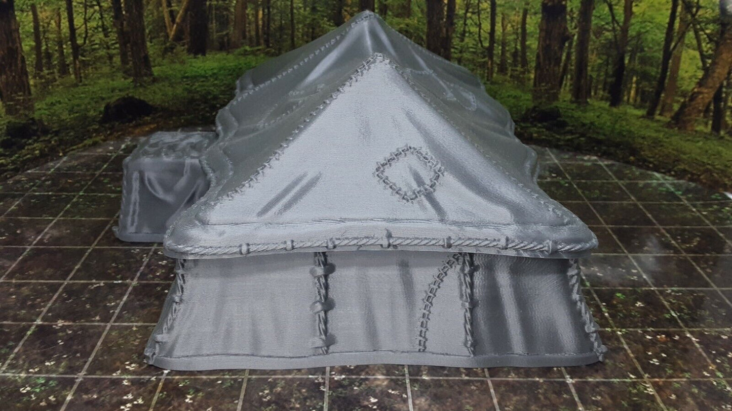 Large Circus Style Tent Scatter Terrain Tabletop Scenery Gaming Mini Miniature