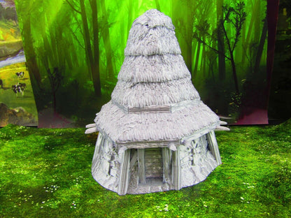 2 Floor Modular Celtic Farm House Scatter Terrain Scenery Mini Miniature Model